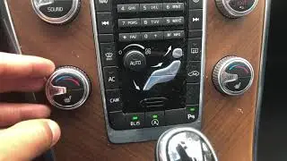 VOLVO XC60 XC70 XC90 - SEAT WARMERS - HOW TO TURN ON AND OFF