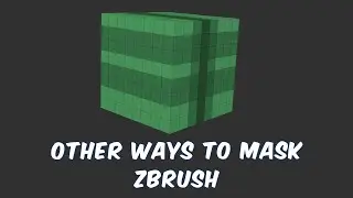 MASK - Edge Action - ZModeler - ZBrush tutorial for beginners