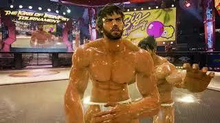 Tekken 7 Shaheen and Jin grab each other male ryona/gyaku ryona 2st round