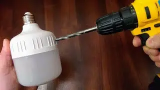 Светодиодная LED ЛАМПА ПРОСЛУЖИТ ДОЛЬШЕ, если сделать ТАК - лайфхак