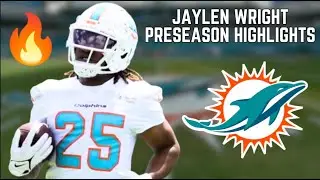 Jaylen Wright FULL Preseason Highlights 👀🔥|| NFL Preseason 2024 ||