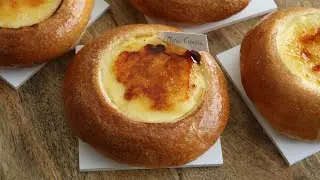 Brioche Crema Catalana /Catalan Cream Brioche