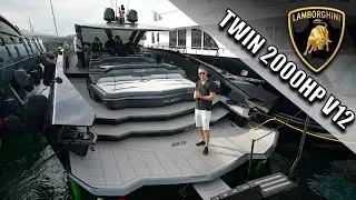 Onboard Lamborghinis €4,000,000 Boat