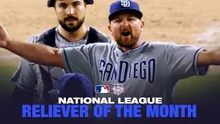 Yates named NL Reliever of the Month