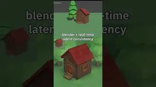 Blender + Real Time Latent Consistency