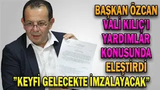 BAŞKAN ÖZCAN, “ASKIDA KONSERVE” İÇİN VALİ KILIÇ’I ELEŞTİRDİ (28.02.2023)