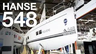 Stylish cruiser Hanse 548. Yacht review