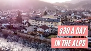 Family of 5 Alpine Vacation for $30 Per Day | Day 1 of Mittenwald, Germany