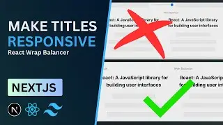 How to Create Responsive Titles Easily in ReactJS ! 🌟 
