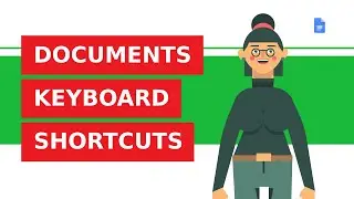 Google Documents Keyboard Shortcuts.