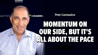 Momentum On Our Side, It's About the Pace | Pete Carmasino | Halftime by Chaikin Analytics (7.5.23)