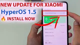 🔥 NEW UPDATE FOR XIAOMI NEW Featutre Security 🔋 BATTERY by HyperOS 1.5 and Wild Boost HyperOS 2.0