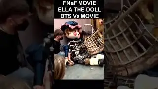 FNaF MOVIE Ella The Doll Behind The Scenes Vs MOVIE | FNaF Movie 2 Leak