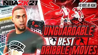 NEW FASTEST BEST DRIBBLE MOVES in NBA 2K21 + DRIBBLE TUTORIAL! BEST DRIBBLE SIGS AFTER PATCH!