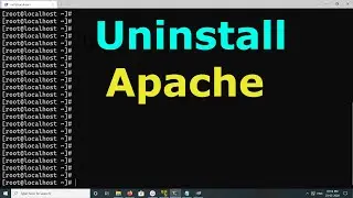 How to Uninstall Apache on CentOS 8 RHEL 8