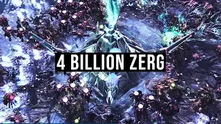StarCraft 2 LotV - Last Stand - 4 Billion Zerg (Brutal, minimal upgrades)