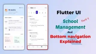 School Management Flutter UI - Speed Coding - Part 2