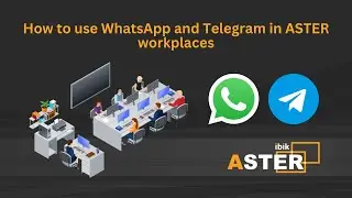 How to use WhatsApp and Telegram in ASTER workplaces