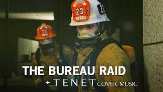 GTA V | The Bureau Raid + TENET cover music (Cinematic)