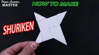 How to make a shuriken from one piece of paper