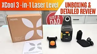 XCOOL 3-in-1 Laser Level UNBOXING & DETAILED REVIEW