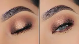 Sombras Cafe & Dorado Super Facil!