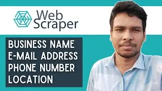 Data Scraping from Websites to Excel | Web Scraper Chorme Extension | Web Scraping Tutorial