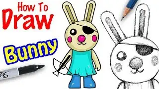 How to Draw Bunny | Roblox Piggy