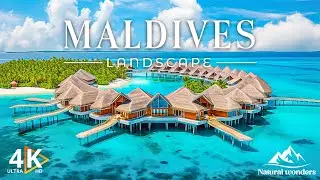 MALDIVES 4K UHD • Immerse Yourself in Tranquility with Relaxing Music and Breathtaking Scenes