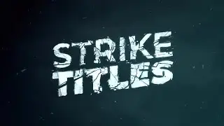 Action Strike Titles After Effects Templates