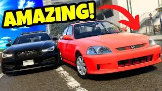 This NEW Map and Honda Civic are AMAZING in BeamNG Drive Mods!