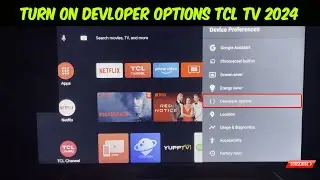 How To Turn On Developers Options in TCL Android TV  | How To Enable USB Debugging in TCL Android TV