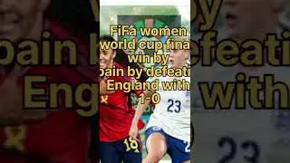 spain defeat England in women FiFa world cup 2023 #football #soccer #womenfifa