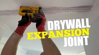 How to Repair Crack with Drywall Expansion Joint