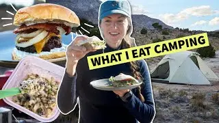 EASY camp cooking in the desert... DAY IN THE LIFE OF A CAMPER (vlog)