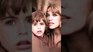 Nathalie DELON & Anthony DELON. Mother & Son.
