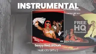 RAP INSTRUMENTAL BEAT : Hellcats SRTs 2 - Sexyy Red, Lil Durk (HQ)