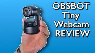 A Webcam that follows you! OBSBOT Tiny AI Webcam Review