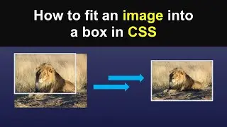 How to fit an image into box in CSS | Simple CSS Tip | Knowledge Meetup