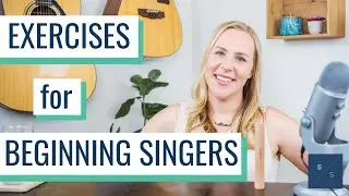 Beginning Singer Exercises (Learn to Sing for Beginners) with the Singing / Straw