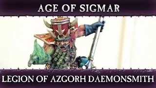 Chaos Dwarf Legion of Azgorh Daemonsmith - Warhammer World exclusive Forge World mini for AOS