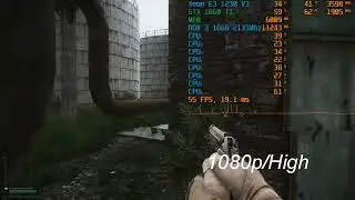 Escape from Tarkov - Xeon E3 1230 V3 + GTX 1660 Ti
