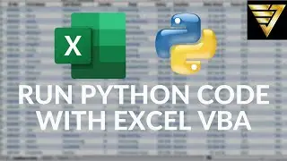 Run Python Code with Excel VBA | 