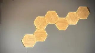 Nanoleaf Elements sneak peak shot on iPhone 13 Pro with Cinematic Mode - HomeKit review coming soon