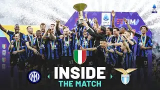 Inter celebrate league title at San Siro | Inside the Match | Inter-Lazio | Serie A 2023/24