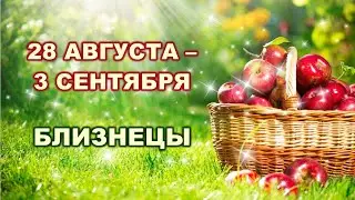 ♊ БЛИЗНЕЦЫ. 🍎 С 28 АВГУСТА по 3 СЕНТЯБРЯ 2023 г. 🍏 Таро-прогноз 🌟