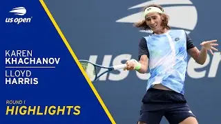 Karen Khachanov vs Lloyd Harris Highlights | 2021 US Open Round 1