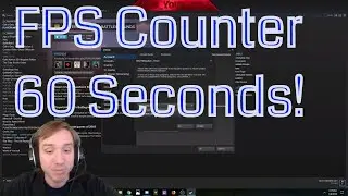 How to add FPS counter for PUBG / Steam in under 60 seconds.