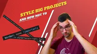 Styling enterprise projects - and how not to (Angular + SASS)