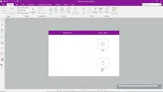 1.0 Create a PDF in Power PDF